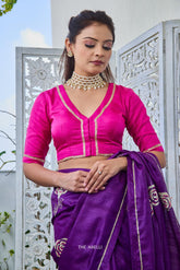 Dhara Raani Silk Blouse